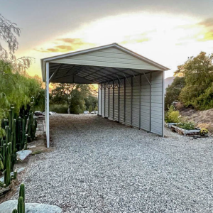 Horizontal Roof Carport